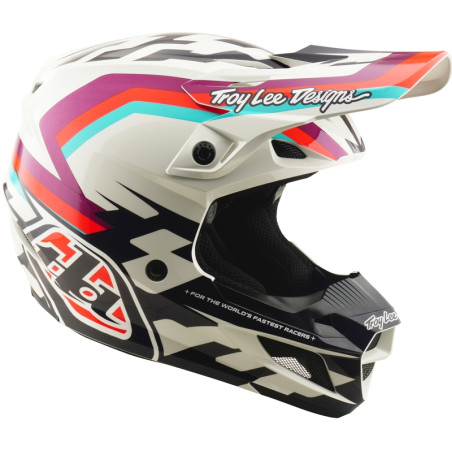 Casque TROY LEE DESIGNS SE5 Polycarbonate Mips - Dash violet
