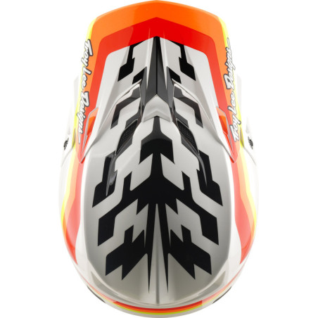 Casque TROY LEE DESIGNS SE5 Polycarbonate Mips - Dash orange