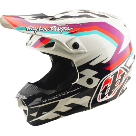 Casque TROY LEE DESIGNS SE5 Polycarbonate Mips - Dash violet