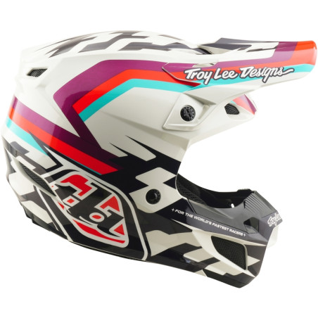 Casque TROY LEE DESIGNS SE5 Polycarbonate Mips - Dash violet