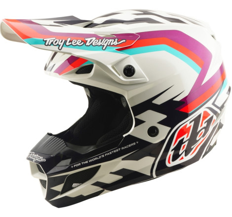 Casque TROY LEE DESIGNS SE5 Polycarbonate Mips - Dash violet