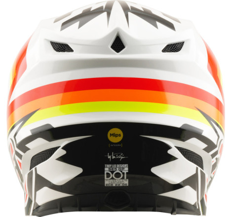 Casque TROY LEE DESIGNS SE5 Polycarbonate Mips - Dash orange