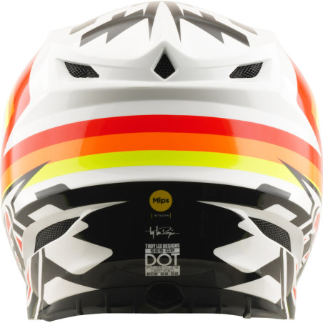 Casque TROY LEE DESIGNS SE5 Polycarbonate Mips - Dash orange