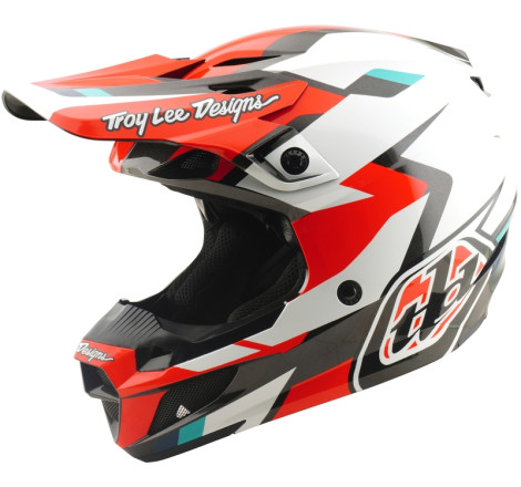 Casque TROY LEE DESIGNS SE5 Polycarbonate Mips - Roamer rouge