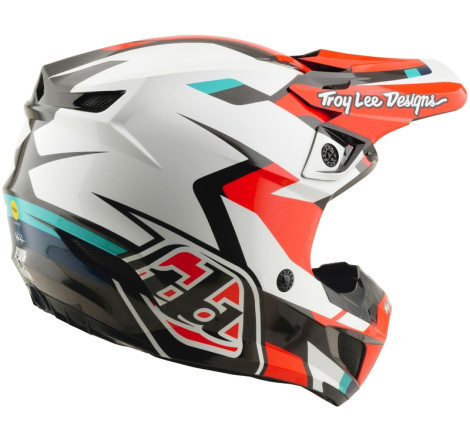 Casque TROY LEE DESIGNS SE5 Polycarbonate Mips - Roamer rouge