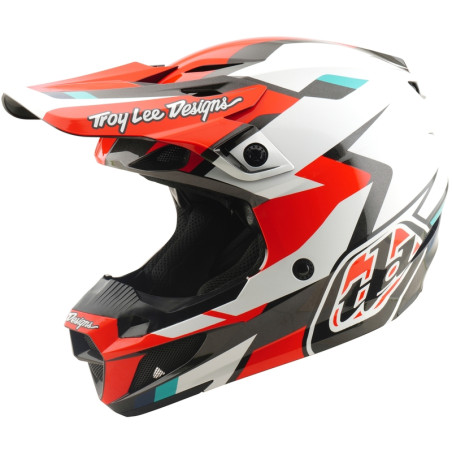 Casque TROY LEE DESIGNS SE5 Polycarbonate Mips - Roamer rouge