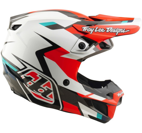 Casque TROY LEE DESIGNS SE5 Polycarbonate Mips - Roamer rouge
