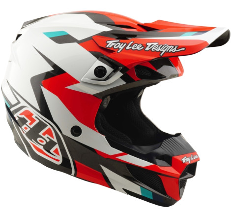 Casque TROY LEE DESIGNS SE5 Polycarbonate Mips - Roamer rouge