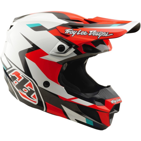 Casque TROY LEE DESIGNS SE5 Polycarbonate Mips - Roamer rouge