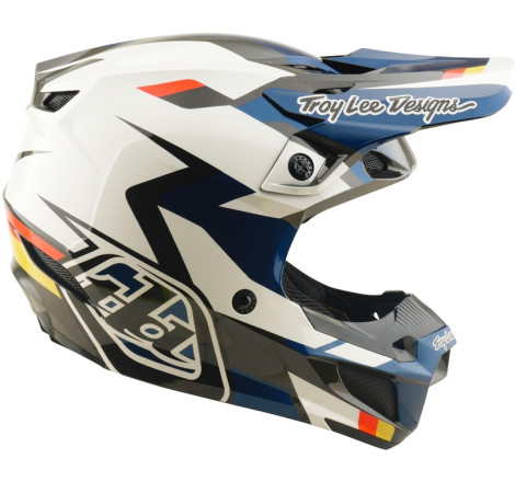 Casque TROY LEE DESIGNS SE5 Polycarbonate Mips - Roamer bleu