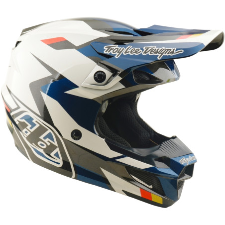 Casque TROY LEE DESIGNS SE5 Polycarbonate Mips - Roamer bleu