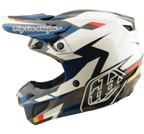 Casque TROY LEE DESIGNS SE5 Polycarbonate Mips - Roamer bleu