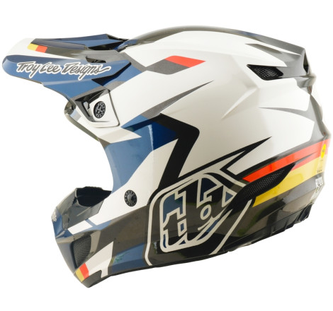 Casque TROY LEE DESIGNS SE5 Polycarbonate Mips - Roamer bleu