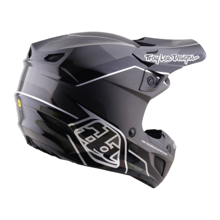 Casque TROY LEE DESIGNS SE5 Polycarbonate Mips - Stand noir