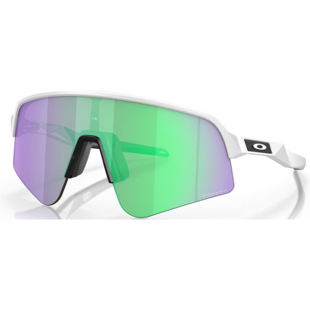 Lunettes de soleil OAKLEY Sutro Lite Sweep Matte White - verres Prizm Road Jade