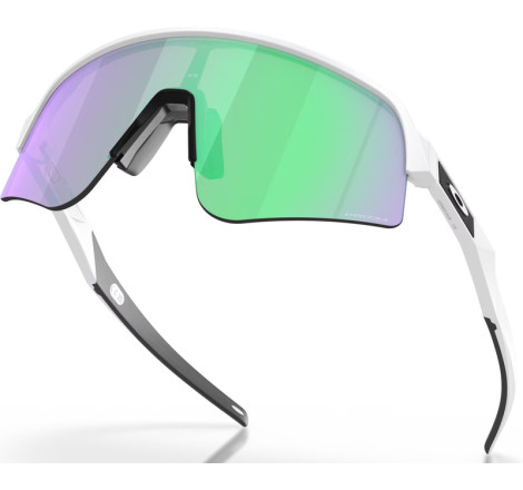 Lunettes de soleil OAKLEY Sutro Lite Sweep Matte White - verres Prizm Road Jade