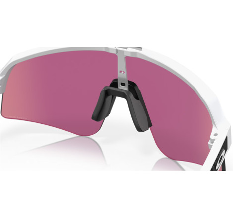 Lunettes de soleil OAKLEY Sutro Lite Sweep Matte White - verres Prizm Road Jade