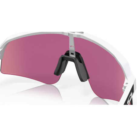 Lunettes de soleil OAKLEY Sutro Lite Sweep Matte White - verres Prizm Road Jade