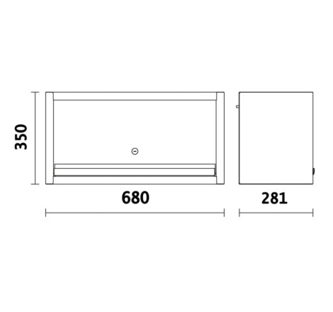 Armoire murale BETA C45PRO pour équipements d’atelier