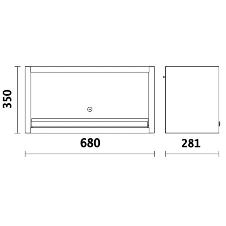 Armoire murale BETA C45PRO pour équipements d’atelier