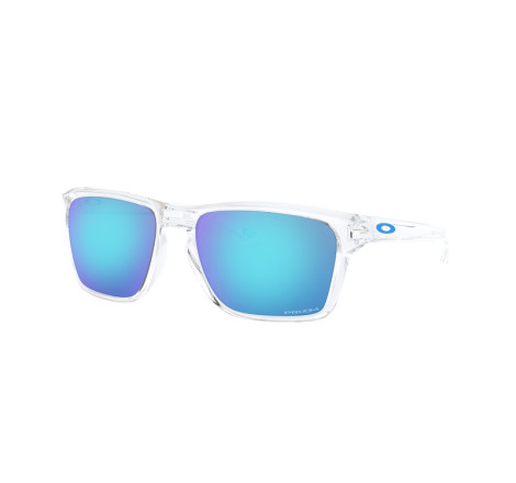 Lunettes de soleil OAKLEY Sylas - verres Prizm Sapphire, monture Polished Clear