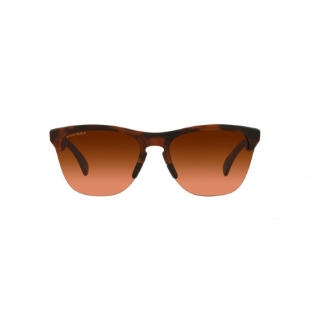Lunettes de soleil OAKLEY Frogskins Lite Verres Prizm Brown Gradient - Monture Matte Brown Tortoise