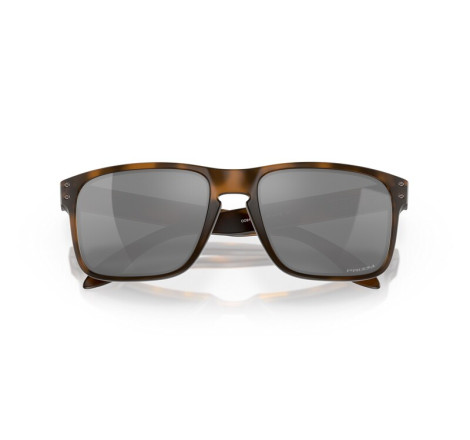 Lunettes de soleil OAKLEY Holbrook Verres Prizm Black - Monture Matte Brown Tortoise