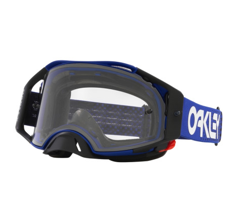 Masque OAKLEY Airbrake MX Moto Blue B1B – écran clair