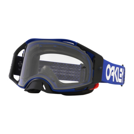 Masque OAKLEY Airbrake MX Moto Blue B1B – écran clair