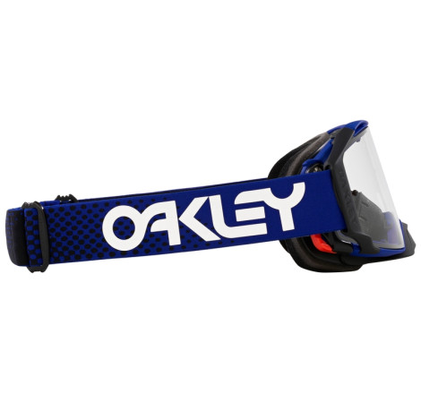 Masque OAKLEY Airbrake MX Moto Blue B1B – écran clair