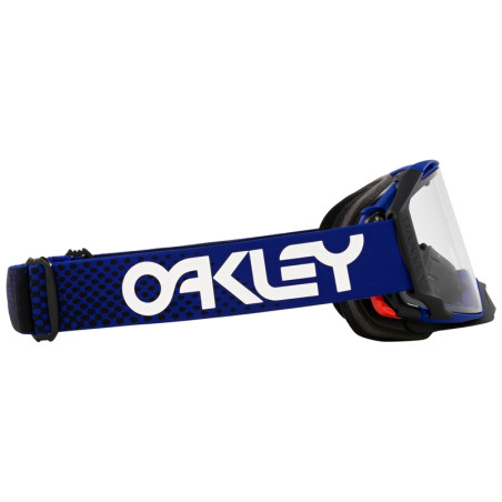 Masque OAKLEY Airbrake MX Moto Blue B1B – écran clair