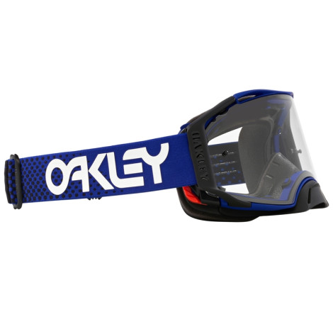 Masque OAKLEY Airbrake MX Moto Blue B1B – écran clair