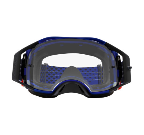 Masque OAKLEY Airbrake MX Moto Blue B1B – écran clair