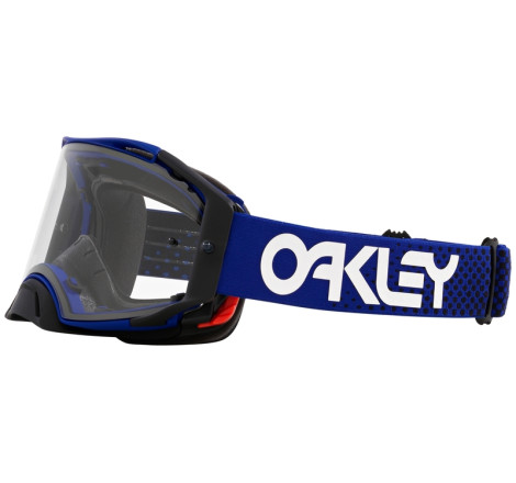 Masque OAKLEY Airbrake MX Moto Blue B1B – écran clair