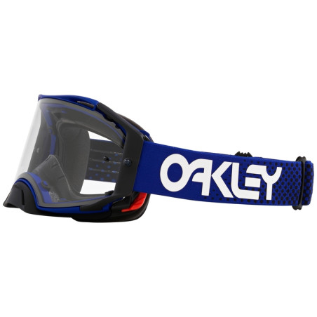 Masque OAKLEY Airbrake MX Moto Blue B1B – écran clair