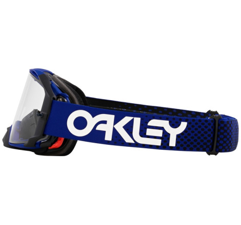 Masque OAKLEY Airbrake MX Moto Blue B1B – écran clair