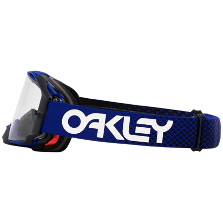 Masque OAKLEY Airbrake MX Moto Blue B1B – écran clair