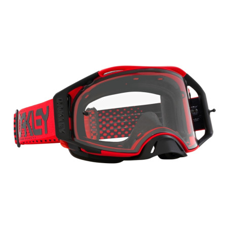 Masque OAKLEY Airbrake MX Moto Red B1B – Écran Clair