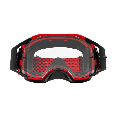 Masque OAKLEY Airbrake MX Moto Red B1B – Écran Clair