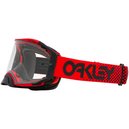 Masque OAKLEY Airbrake MX Moto Red B1B – Écran Clair