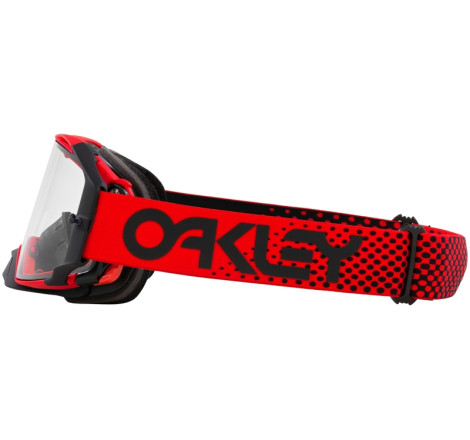 Masque OAKLEY Airbrake MX Moto Red B1B – Écran Clair
