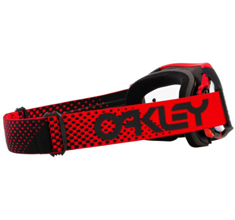 Masque OAKLEY Airbrake MX Moto Red B1B – Écran Clair