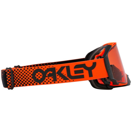 Masque OAKLEY Airbrake MX Moto Orange B1B – Écran Prizm™ MX Bronze