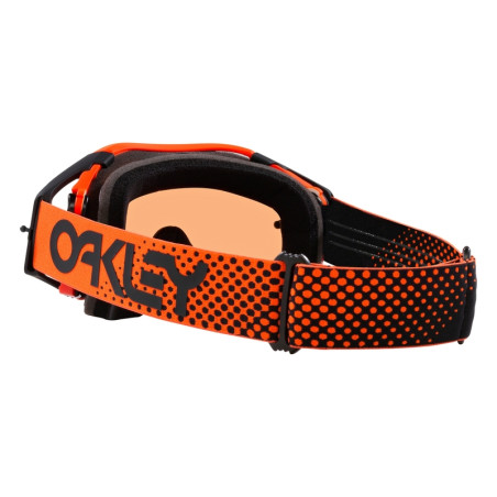 Masque OAKLEY Airbrake MX Moto Orange B1B – Écran Prizm™ MX Bronze