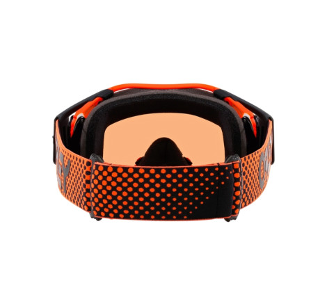 Masque OAKLEY Airbrake MX Moto Orange B1B – Écran Prizm™ MX Bronze