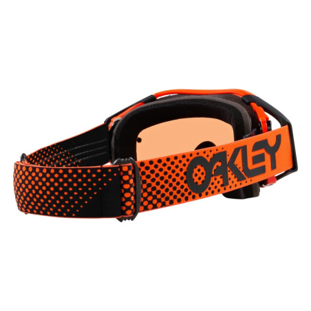 Masque OAKLEY Airbrake MX Moto Orange B1B – Écran Prizm™ MX Bronze