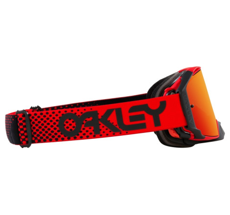 Masque OAKLEY Airbrake MX Moto Red B1B – Écran Prizm™ MX Torch