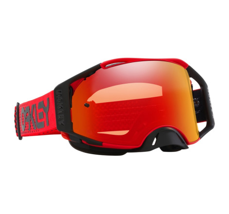 Masque OAKLEY Airbrake MX Moto Red B1B – Écran Prizm™ MX Torch