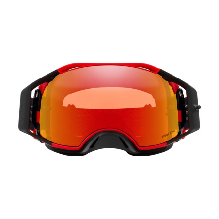 Masque OAKLEY Airbrake MX Moto Red B1B – Écran Prizm™ MX Torch