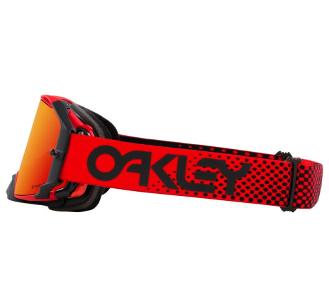 Masque OAKLEY Airbrake MX Moto Red B1B – Écran Prizm™ MX Torch